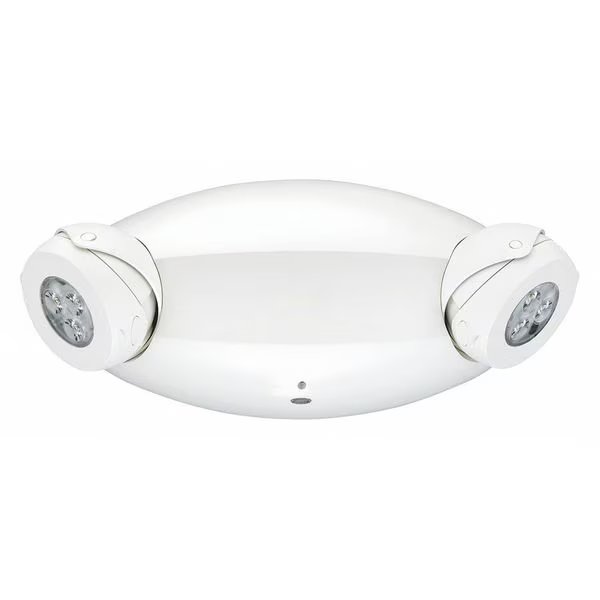 Emergency Light, LED, 9.6VDC, 13-3/8"L, 22W, Lithonia Lighting, Mfr#: ELM6L UVOLT LTP SDRT HO