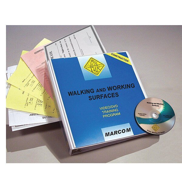 DVD Training Program, Walk Construction, Marcom, Mfr#: V0002479EM