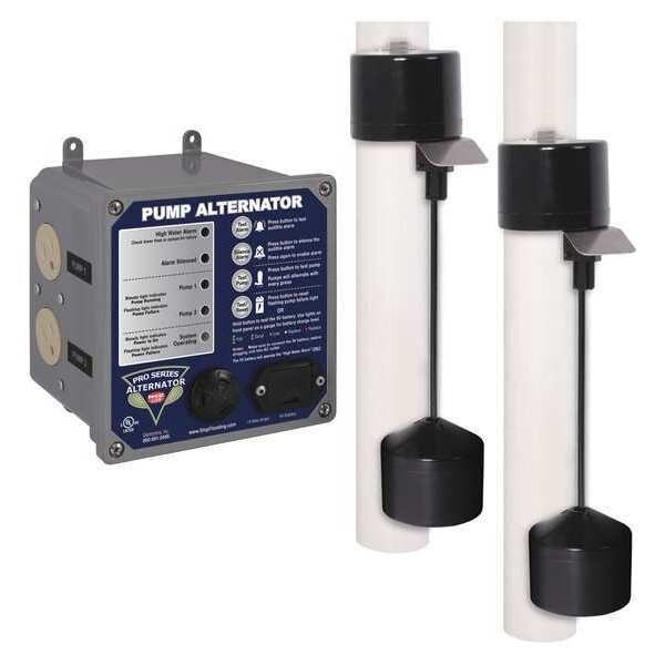 NO Vertical Float Switch 115VAC, Phcc Pro Series, Mfr#: DVSA
