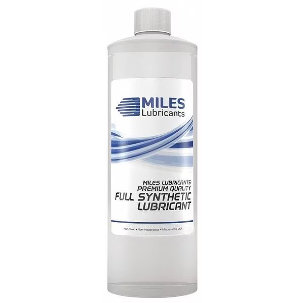 Compressor Oil, Bottle, 16 oz., 222.00 cSt, Miles Lubricants, Mfr#: MSF1730007