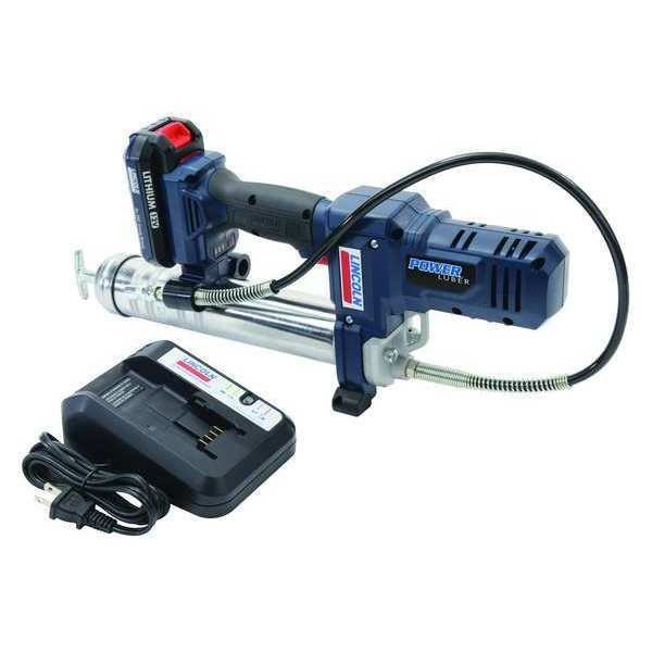 Grease Gun, 8000 psi, Steel, 14-1/2 oz., Lincoln, Mfr#: 1262