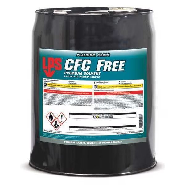 Contact Cleaner, White, 5 Gal., Lps, Mfr#: 03105