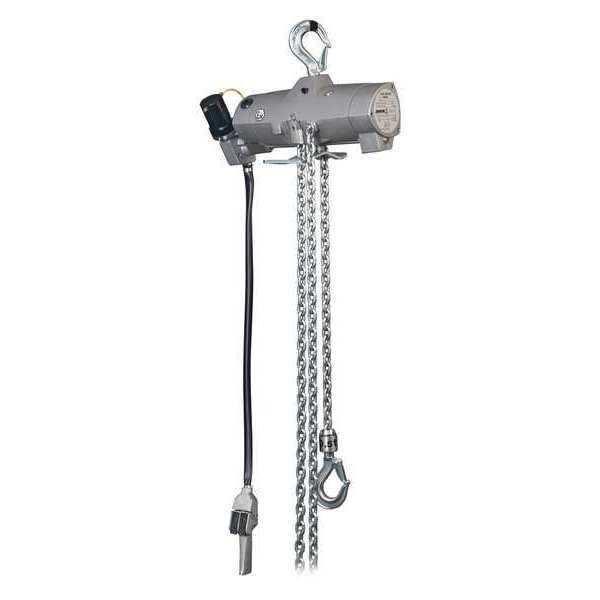 Air Chain Hoist, Pendant, 1000 lb., 15 ft., Harrington, Mfr#: TCW500P-15