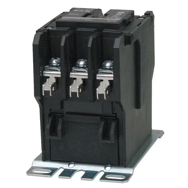 Cutler-Hammer 208/240VAC Non-Reversing Definite Purpose Contactor 3P 30A, Eaton, Mfr#: C25DND330B