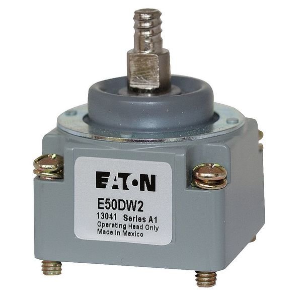 Cutler-Hammer Lmt Swtch Head, Cat Wskr Head, Top, 1.10 In, Eaton, Mfr#: E50DW2