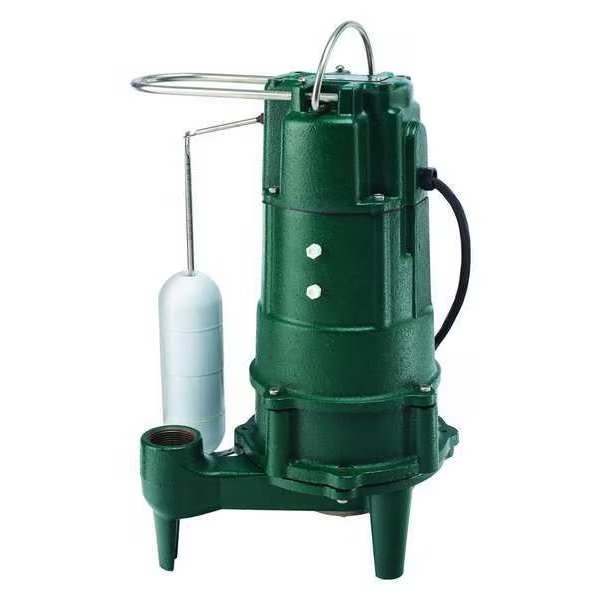 Grinder Pump, 11.0 Amps, Carbon/Ceramic, Zoeller, Mfr#: 807-0012