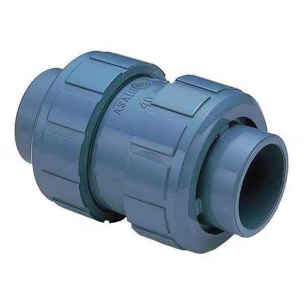 2" Socket PVC Ball Check Valve, Asahi, Mfr#: 1210020