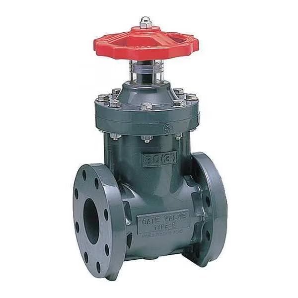Gate Valve, 3" Pipe Size, Polypropylene, Asahi, Mfr#: 1251030