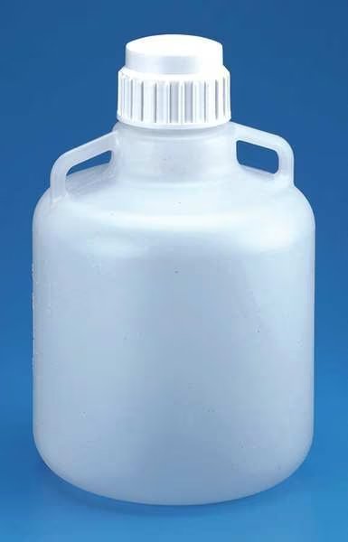 Carboy, Heavy-Duty, PP, 2.64 gal., Lab Safety Supply, Mfr#: 49H028