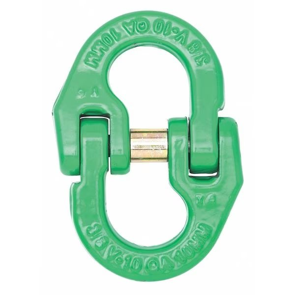 9/32"  Quik-Alloy® Coupling Link, Grade 100, Painted Green, Campbell Chain & Fittings, Mfr#: 5779225