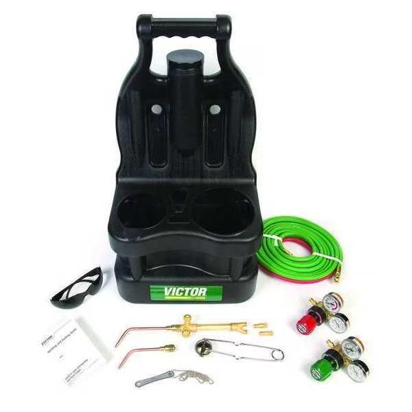 Gas Welding Outfit, G150 Series, Acetylene, Welds Up To 1/4 in, Victor, Mfr#: 0384-0945