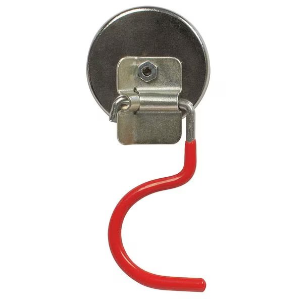 Magnet with Broom Holder, 38 lb. Pull, Mag-Mate, Mfr#: MX2000RV01