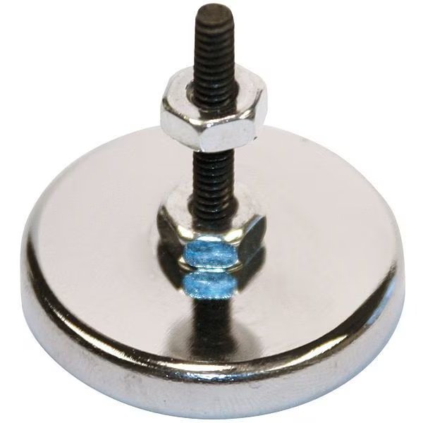 Cup Magnet with Bolt, 148 lb. Pull, Mag-Mate, Mfr#: MX2004RB