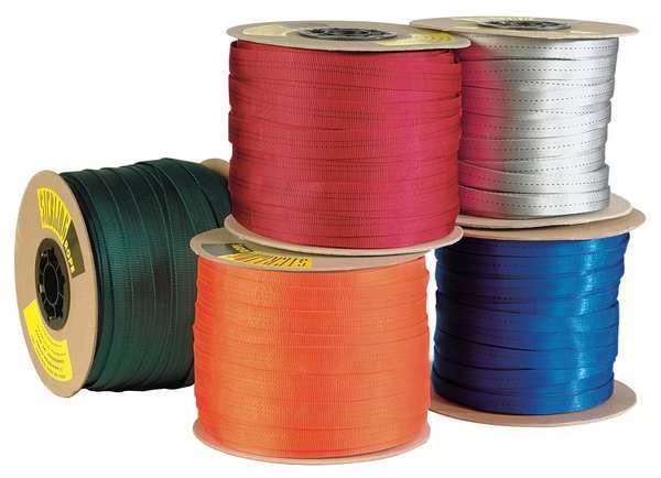 Webbing Spools, 1 in., Nylon, Blue, Sterling Rope, Mfr#: WB254MS06091