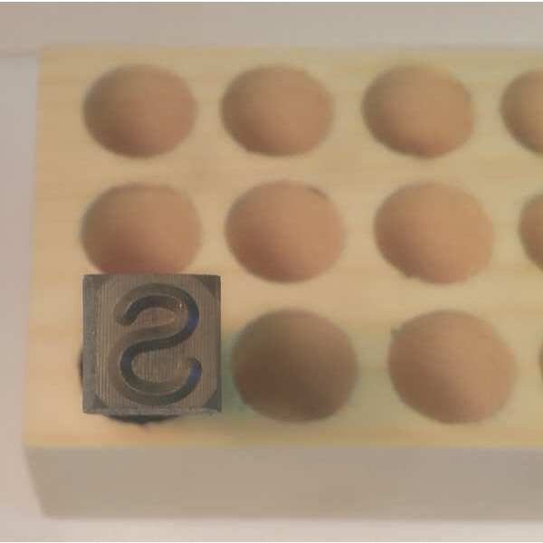 Hand Stamp, 2-3/8