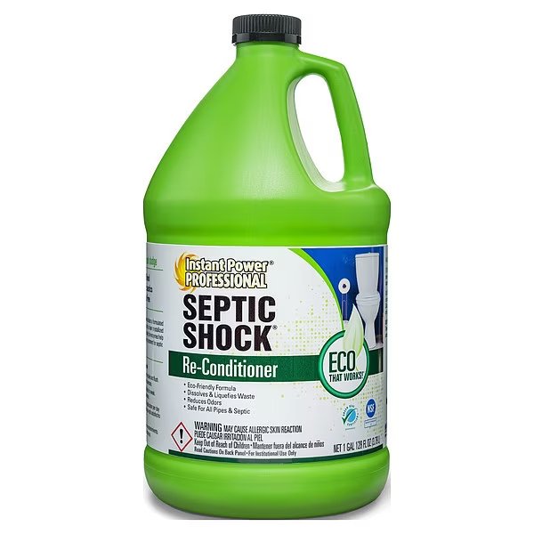Septic Shock Reconditioner, 1 gal., Bottle, Instant Power Professional, Mfr#: 8818