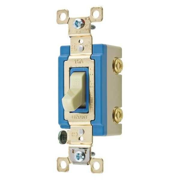 Illuminated Wall Switch, Ivory, 15A, EnjoyTool Select, Mfr#: 4801GLI