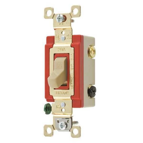 Light Wall Switch, Clear, 20A, 3-Way Switch, EnjoyTool Select, Mfr#: 4903PLC120