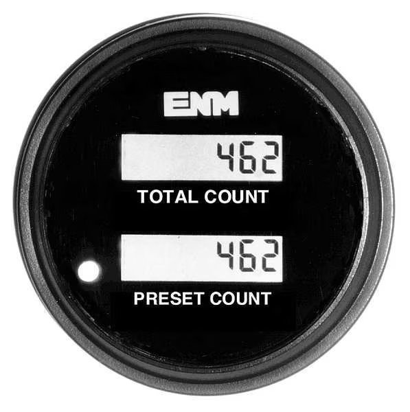 Electronic Counter, 6 Digits, LCD, Enm, Mfr#: PC1210F0