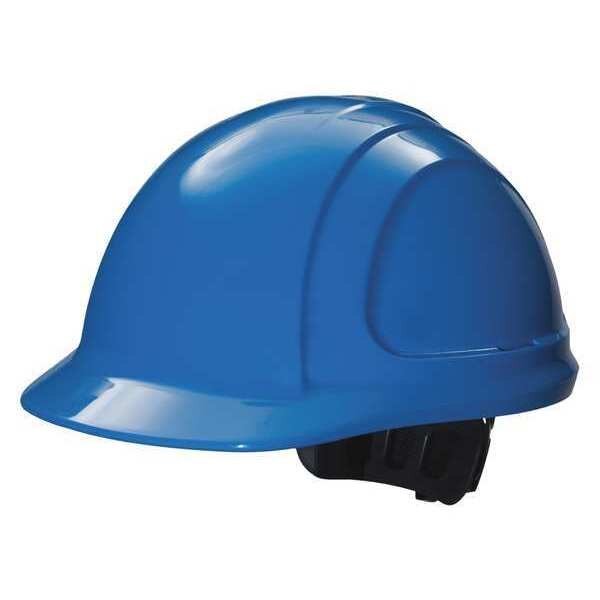 Front Brim Hard Hat, Type 1, Class E, Ratchet (4-Point), Sky Blue, Honeywell North, Mfr#: N10R070000