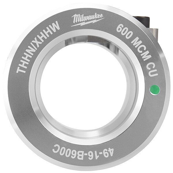 600 MCM Copper THHN / XHHW Bushing for M12 and M18 Cable Strippers, Milwaukee Tool, Mfr#: 49-16-B600C