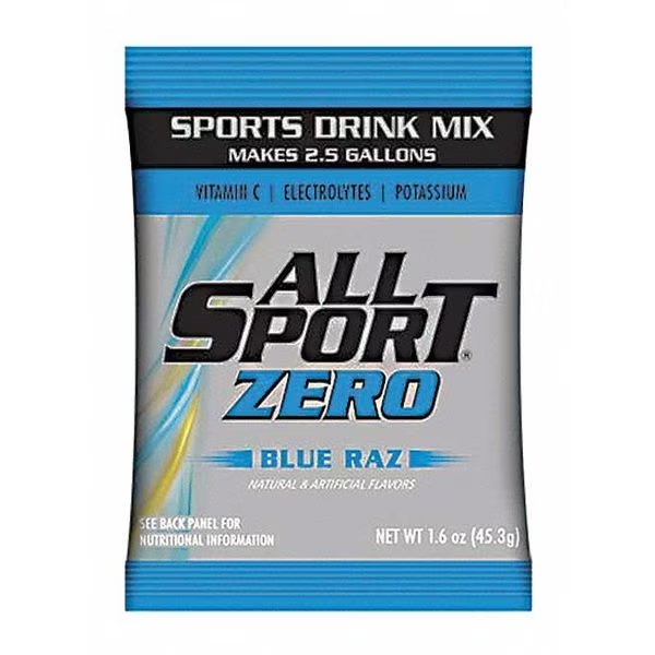 Sports Drink Mix, Sugar Free, Blue Raz, All Sport, Mfr#: 10125038