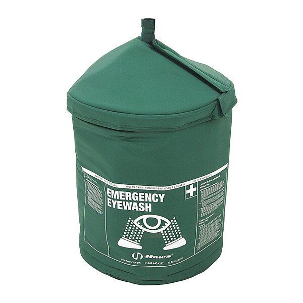 Insulating Jacket, Nylon, Green, 240VAC, Haws, Mfr#: 7603BL240H