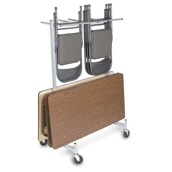 Folding Chair and Table Stacking Cart, 500 lb, Raymond Products, Mfr#: 915LUS