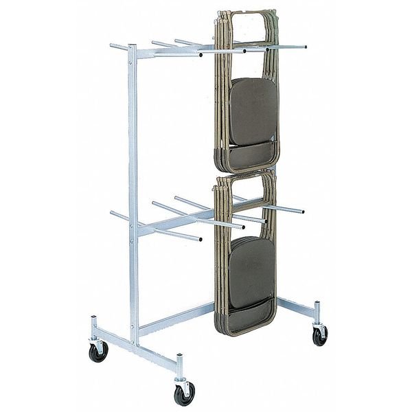 Folding Chair Stacking Cart, 48 Chairs, 500 lb., Raymond Products, Mfr#: 920LUS