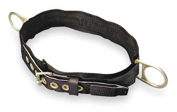 Body Belt, 2 D-Rings, Size XL, Honeywell Miller, Mfr#: 2NA/XLBK