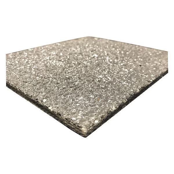FiberPlate, Grit, Poly, Gry, 1/8 x 48 x48 In, Fibergrate, Mfr#: 4ATF1