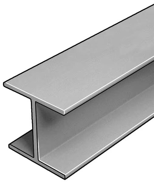W-Beam, ISOFR, Gray, 4x4 In, 1/4 In Th, 20 Ft, Fibergrate, Mfr#: 871090