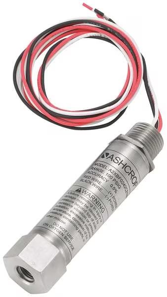 Explosion Proof Transducer, 0 to 100 psi, Ashcroft, Mfr#: A2XBF0215C2100#G