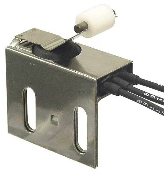Water Proof Limit Switch, Lever, Roller, SPDT, 5A @ 120V AC, Actuator Location: Top, Cpi, Mfr#: E1117-553