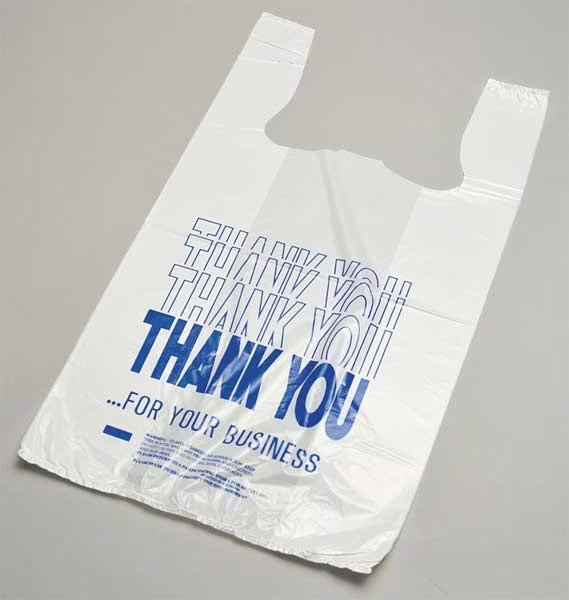 T-Shirt Bags, White, 20 In. L, PK2000, EnjoyTool Select, Mfr#: 5DUN2
