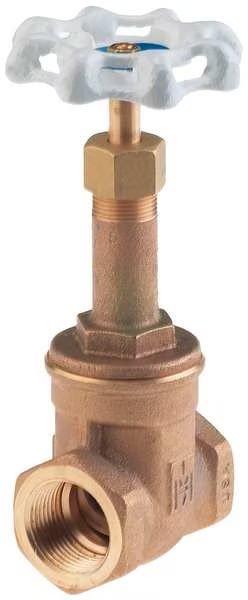 Gate Valve, 1-1/4 In., Bronze, Milwaukee Valve, Mfr#: UP148 1 1/4