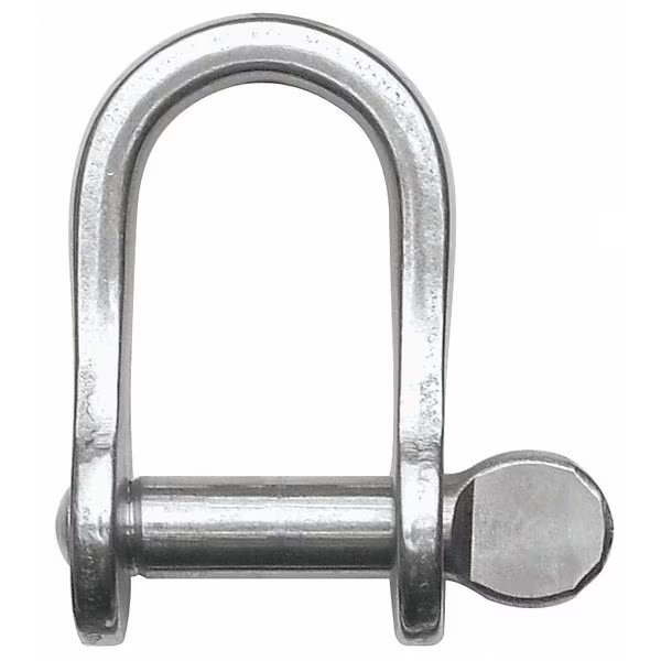 D Shackle, Screw Pin, 660 lb., Ronstan, Mfr#: RF1806