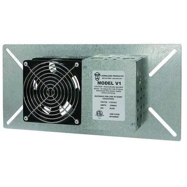 110 cfm Crawl Space Fan, Tjernlund Products, Mfr#: V1