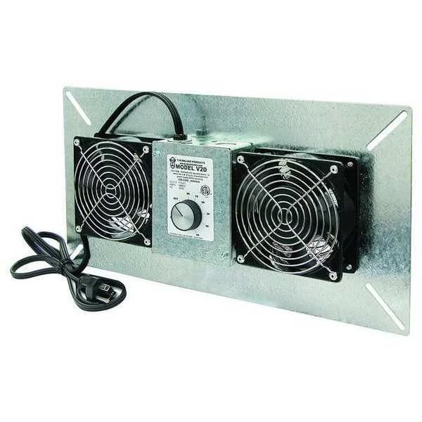 220 cfm Crawl Space Fan, Automatic, Tjernlund Products, Mfr#: V2D