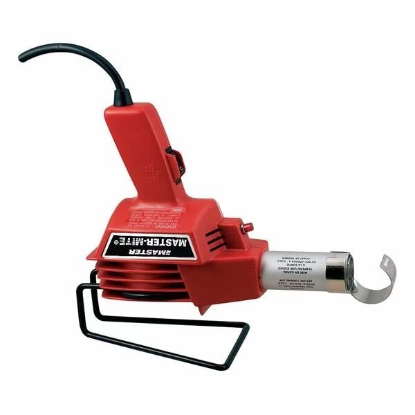 Heat Gun Kit, Electric Powered, 120V AC, Fixed Temp. Setting, 475 W Watt, Pistol Handle, Master Appliance, Mfr#: 10008