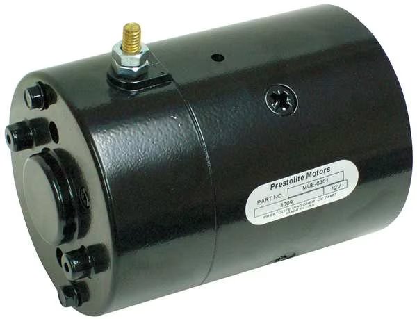 DC Motor, 6-13/16 In. L, CCWSE, Wound Field, Prestolite Motors, Mfr#: MUE-6301
