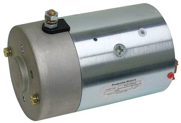 DC Motor, 7-7/16 In. L, Wound Field, CCWSE, Prestolite Motors, Mfr#: MMY-6304A