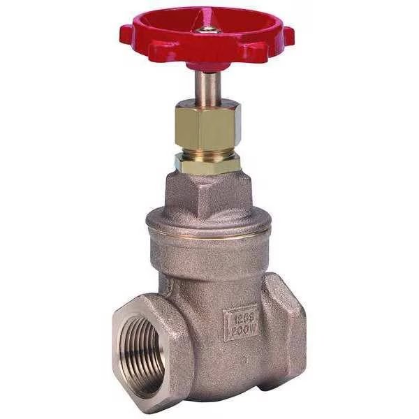 Gate Valve, Class 125, 3/8 In., FNPT, Milwaukee Valve, Mfr#: 105 3/8
