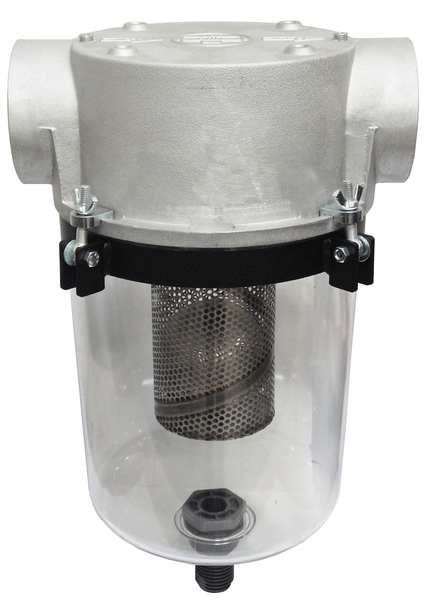 Liquid Separator, 4In FNPT Inlet/Outlet, Solberg, Mfr#: STS-400C
