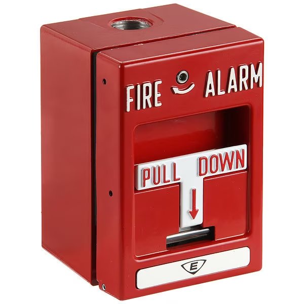 Weatherproof pull station Double action hex, Edwards Signaling, Mfr#: MPSR2-SHTW-GE