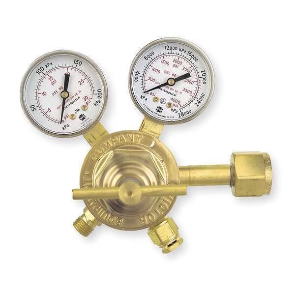 Gas Regulator, Single Stage, CGA-300, 2 to 15 psi, Use With: Acetylene, Victor, Mfr#: 0781-0085