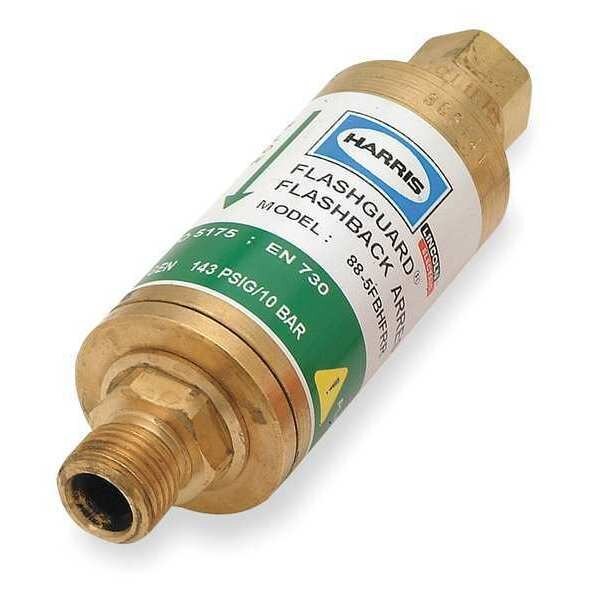 HF Flashback Arrestor, Regulator, Oxygen, Harris, Mfr#: 88-5FBHF-RR