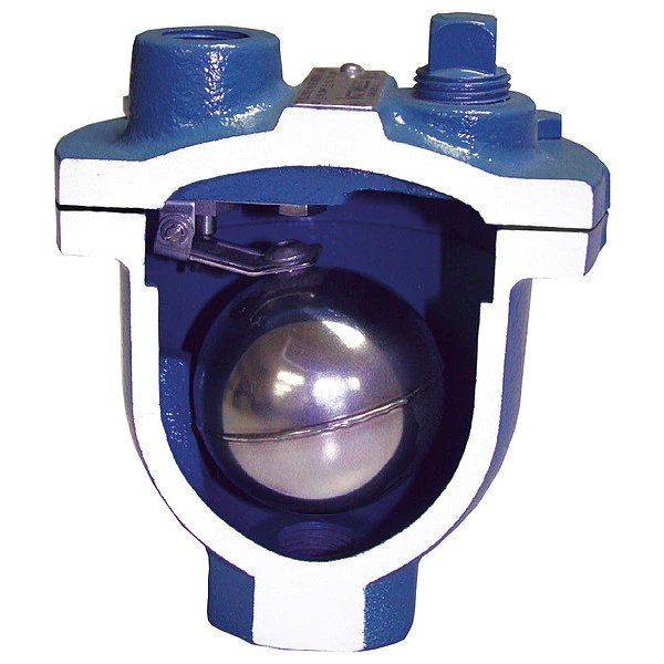 Air Release Valve, FNPT, 1/2 x 1/2, CI, Val-Matic, Mfr#: 15A