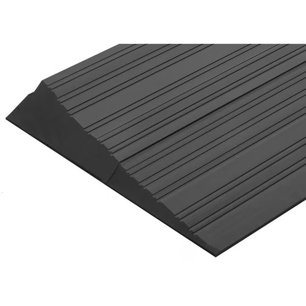 ADA Ramp, Rubber, 6 x 36 In, National Guard, Mfr#: RR952-36