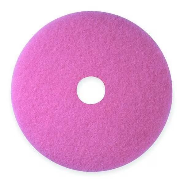 Burnishing Pad, 19 In, Pink, PK5, 3M, Mfr#: 3600